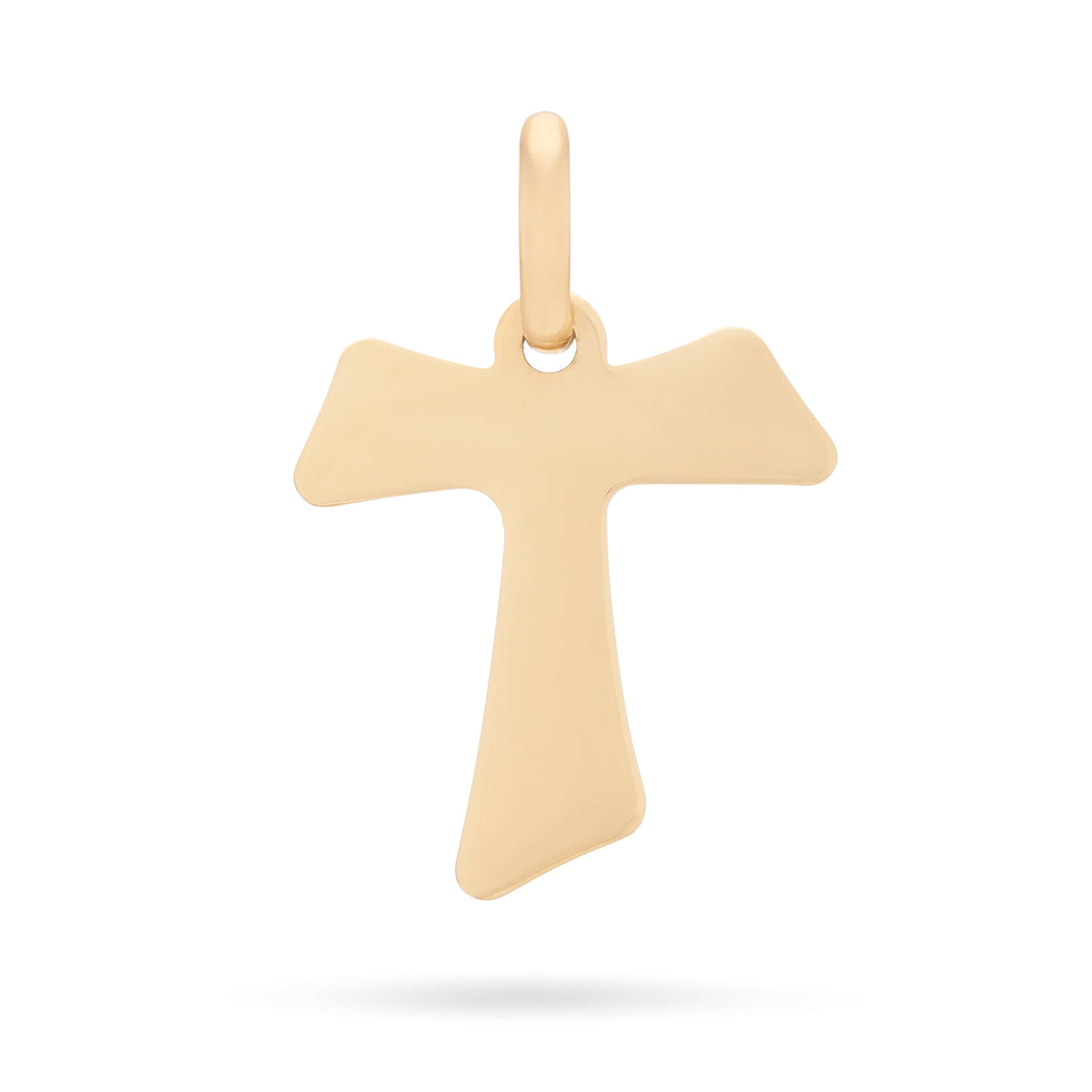 Yellow Gold Tau Cross Pendant