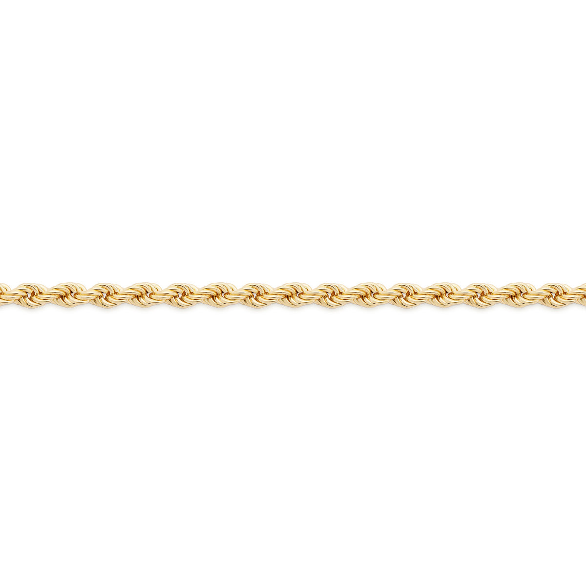 Yellow Gold Torchon Chain Necklace